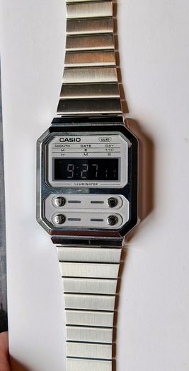 Casio A100WE digital watch