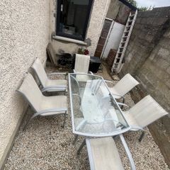 Garden table and chairs