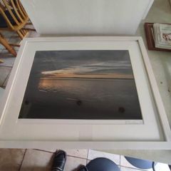 Lovely framed print of photo  of SLIGO bay by Paul Buckley  Ireland.