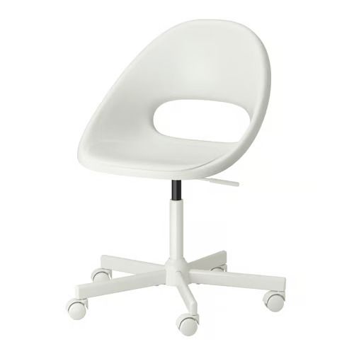 IKEA MICKE Desk & White Swivel Chair Very Good Condition