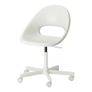 IKEA MICKE Desk & White Swivel Chair Very Good Condition Image 4