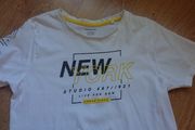 White New York Top  Age 11-12