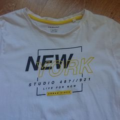 White New York Top  Age 11-12