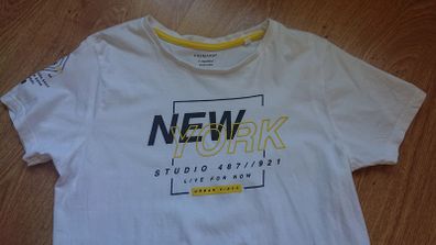 White New York Top  Age 11-12