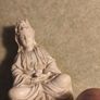 Vintage Chinese Buddhism Quan Yin Kwan-yin White Resin. Image 7