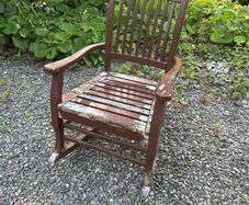 Garden rocking chair