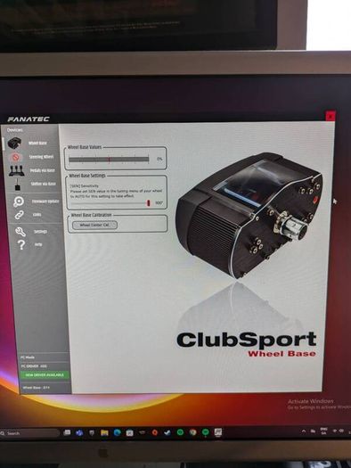 Fanatec Clubsport Wheelbase
