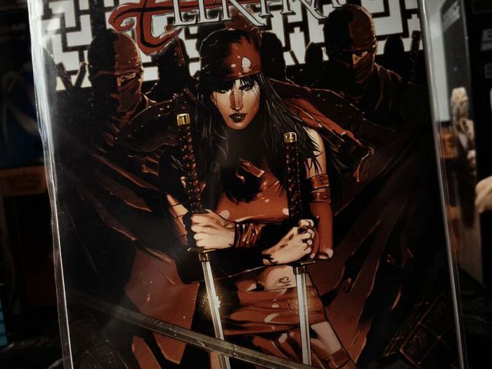 Dark Reign: Elektra ! First Issue ! Clay Mann Variant Cover ! 2009 ! by Marvel !