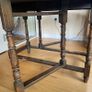 Early 1900s Vintage Oak Gateleg Table Image 2