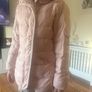 Blush pink ladies moncler jacket size small Image 2