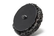 Glass Polish 11153 - Quick-Lock Clean and Strip Disc / 3" 75mm - Black