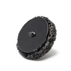 Glass Polish 11153 - Quick-Lock Clean and Strip Disc / 3" 75mm - Black
