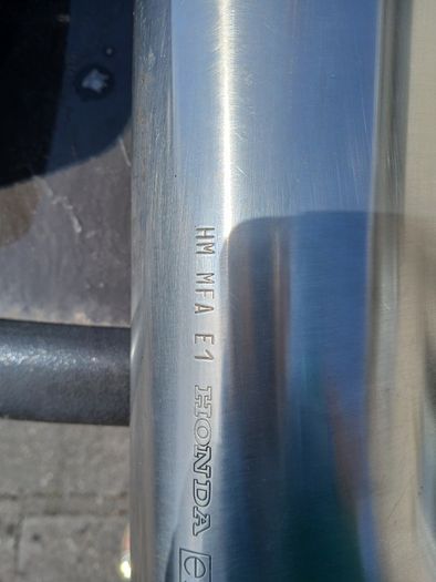 Honda Motorcycle muffler x2