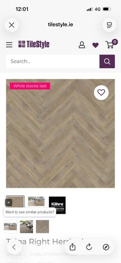 Kahrs Luxury Vinyl Floor Tiles