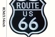 Route 66 Embroidered Patch