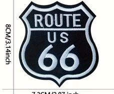 Route 66 Embroidered Patch