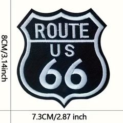 Route 66 Embroidered Patch