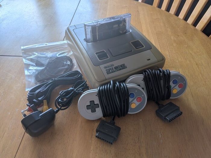 SNES with FlashCart