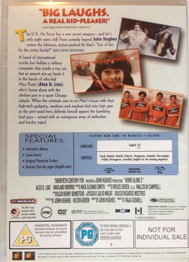 Home Alone Movies 1-4 Boxset [Movie DVD]