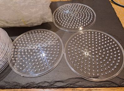 Transparent non slip furniture item