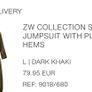 Zara satin jumpsuit Image 3
