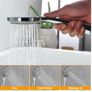 Ibergrif Roma - Tub-Shower Mixer Tap with Handset, Hose, Holder, Chrome Image 5