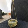 Vintage Brass Beduin Dallah Coffee pot warmer Image 3