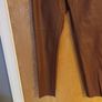Zara  Faux Leather Trousers. S . L -.14.  New- No Tag. Image 2