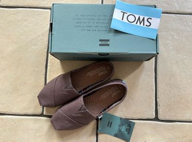 Toms Ash Canvas Moccasin 3uk