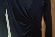 Blue Velvet Dress
