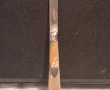 6 Inch Sterling Silver Mother of Pearl Victorian Fruit Knife
