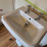 Brand New Georgian Handwash Basin & Taps Image 3