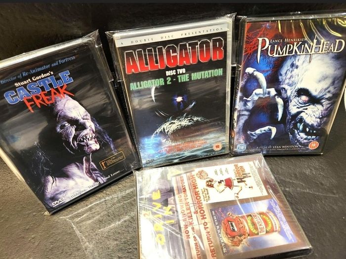 Horror DVD Collection 80's / 90's 'OOP' (18 in Total with 7 Still Sealed)