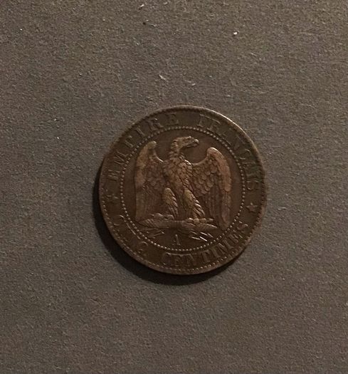 France 1856 Napoleon III 5 Centimes
