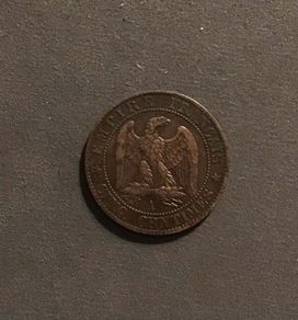 France 1856 Napoleon III 5 Centimes