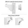 Child Safety Magnetic Locks for Kitchen Cupboards & Drawers 20 Locks + 3 Keys, No Screws or Drilling, Video Guide, Fits Most Cabinet & Drawer Doors Image 4