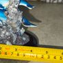 Lovely Quality 2 Blue Dolphin's Figurine On Stone Plinth,could Used As Papper Wighte. Image 2