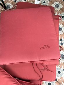 garden seat pads for hard garden furniture.