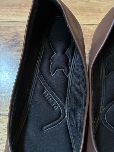 Brown Block Heels