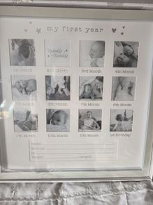 Age 1 month to 12 month frame