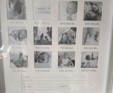 Age 1 month to 12 month frame