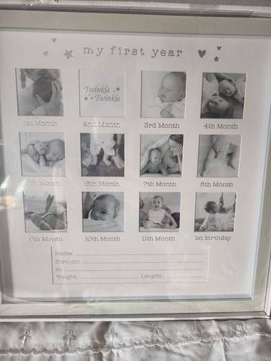 Age 1 month to 12 month frame