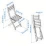 Ikea Folding Wooden Chair Image 2