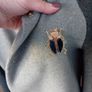 Ted Baker - WOOL Bomber Jacket - Size 1 UK 8 - Grey - BNWT RRP 270 Image 7