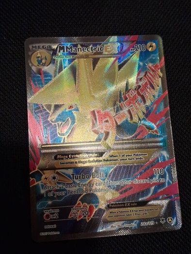 Pokemon Card : Mega Manectric Ex 24a