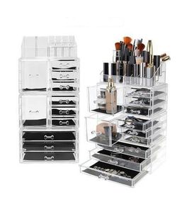 Transparent Acrylic Makeup Organizer