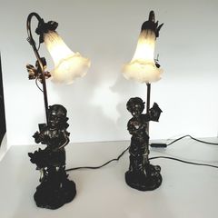 lamps of boy and girl pair