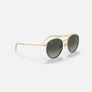 Genuine Ray Ban Polarised sunglasses round double bridge Image 6