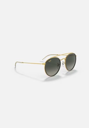 Genuine Ray Ban Polarised sunglasses round double bridge
