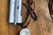 Emergency lighting , 3W non maintained LED with battery back up.
